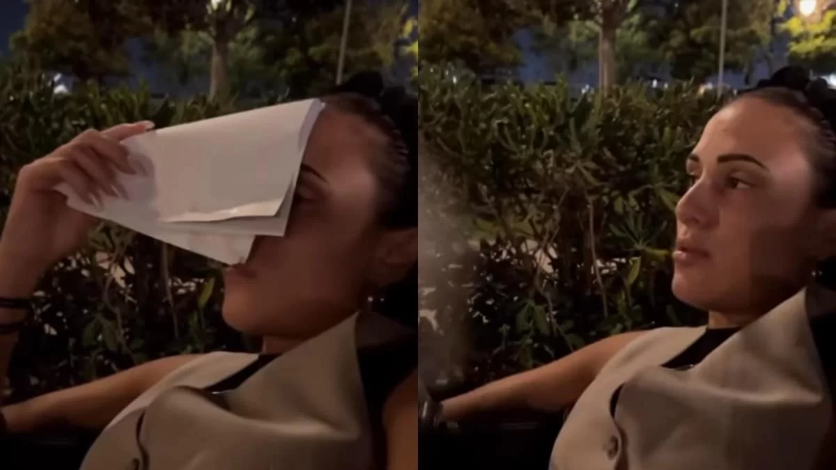 "Μέθυσε" η Ασημίνα Χατζηανδρέου σε νυχτερινή της έξοδο με τον Χρήστο Δάντη - Το βίντεο που έβγαλε στη φόρα