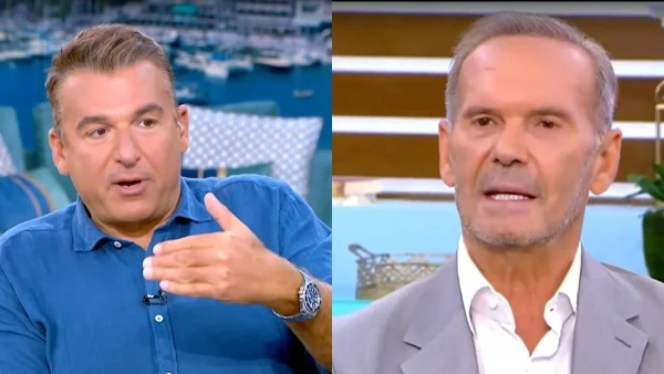 «Μουρλός είσαι ρε; Πας καλά;» - Η αντίδραση του Πέτρου Κωστόπουλου σε ερώτηση του Γιώργου Λιάγκα για τον δεύτερο γάμο