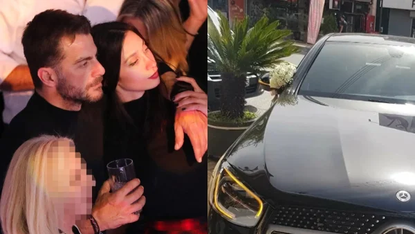 Γάμος Αγγελόπουλου - Βαμβακούση: Τα πρώτα πλάνα από την εκκλησία - Τι συμβολίζουν τα άνθη που επέλεξαν για τον στολισμό