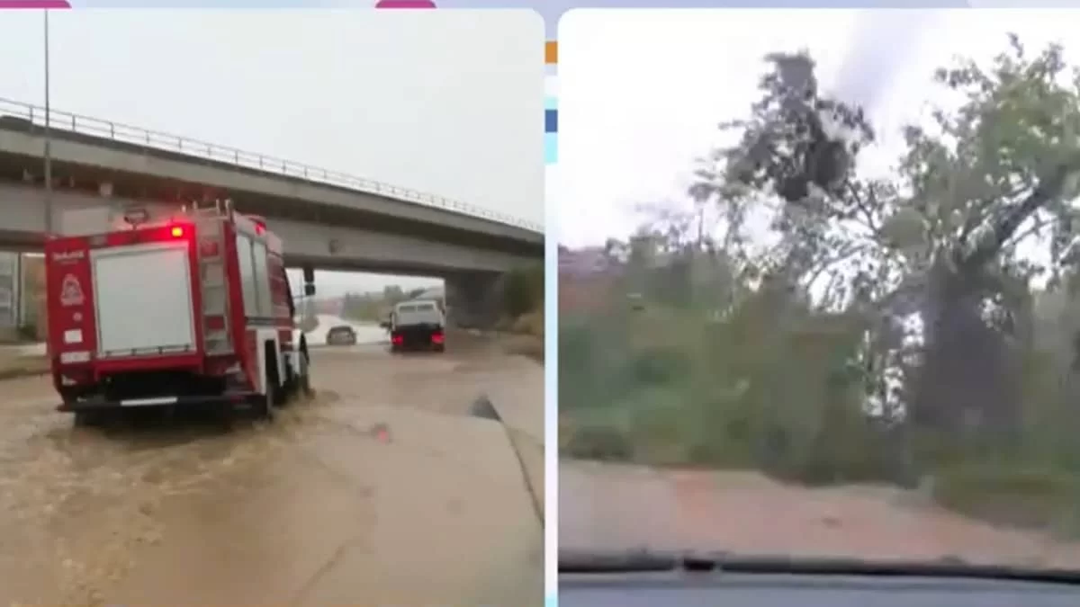 Κακοκαιρία Daniel: «Είναι πραγματικά τρομακτική η κατάσταση» - Σοκαριστικές στιγμές για ρεπόρτερ του ALPHA, εγκλωβίστηκε στο αμάξι της