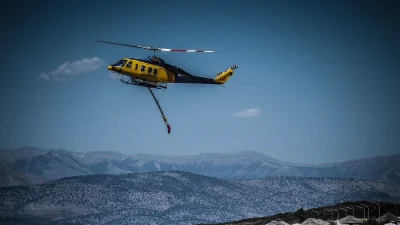 Συνετρίβη ελικόπτερο στη Βόρεια Εύβοια