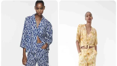 Στο Zara θα βρεις την εμπριμέ παντελόνα του φθινοπώρου μόνο με €15,99