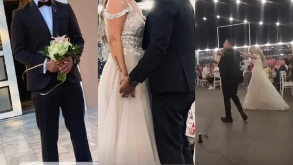 Τελικά το πήρε το κορίτσι: Παντρεύτηκε στην Αλεξανδρούπολη πρώην παίκτης του Survivor - Η τριώροφη τούρτα και το συγκλονιστικό νυφικό