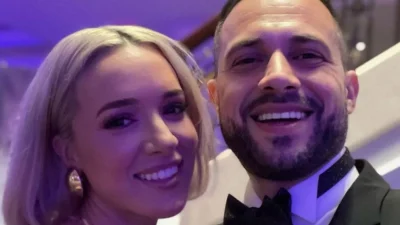 Από την κουζίνα φαίνεται η τραπεζαρία και το σαλόνι - Το μοντέρνο σπίτι της Καλομοίρας και του Γιώργου Μπούσαλη στην Αμερική