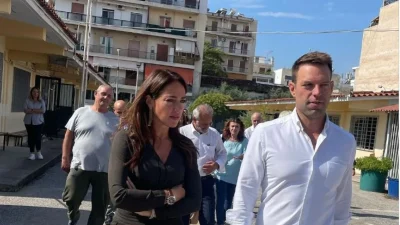 «Να είναι πιο προσεκτική στο μέλλον...» - Ο Στέφανος Κασσελάκης "εξαφάνισε" τη Δόμνα Μιχαηλίδου