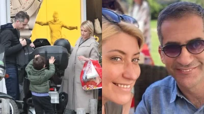 Μοντέρνα και γεμάτη βιβλία - Η εντυπωσιακή μονοκατοικία του Κώστα Μπακογιάννη και της Σίας Κοσιώνη