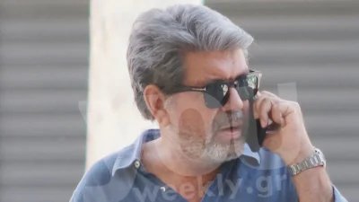 Απασχολημένος και σκεπτικός - Αποκλειστικές φωτογραφίες από τη μοναχική βόλτα του Γιάννη Λάτσιου