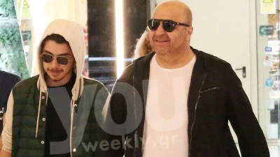 Ολόκληρος άντρας ο γιος του Σεφερλή, Χάρης - Το τρυφερό φιλί στο στόμα με την ξανθιά σύντροφό του