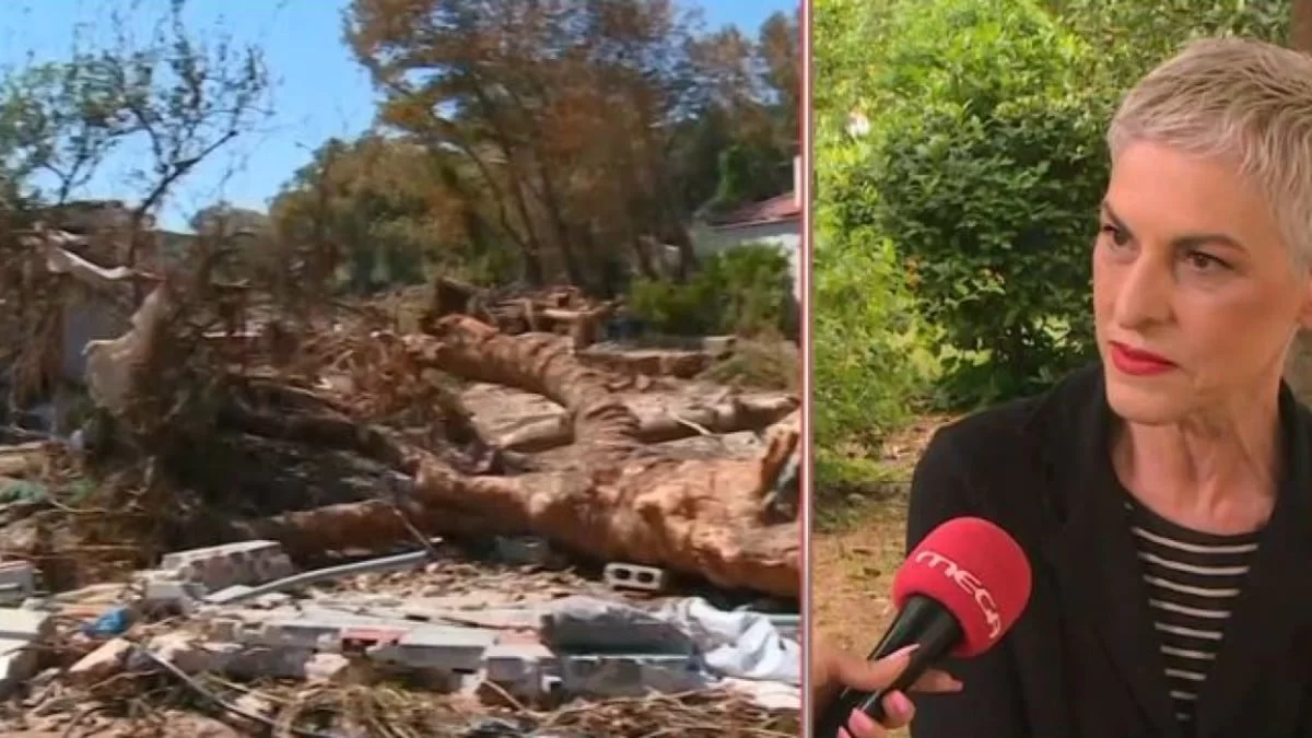 «Ζεις έναν φόβο θανάτου! Ήμουν μόνη σε ένα απομονωμένο σπιτάκι στο βουνό» - Συγκλονίζει η Ελένη Ψυχούλη για την κακοκαιρία Daniel