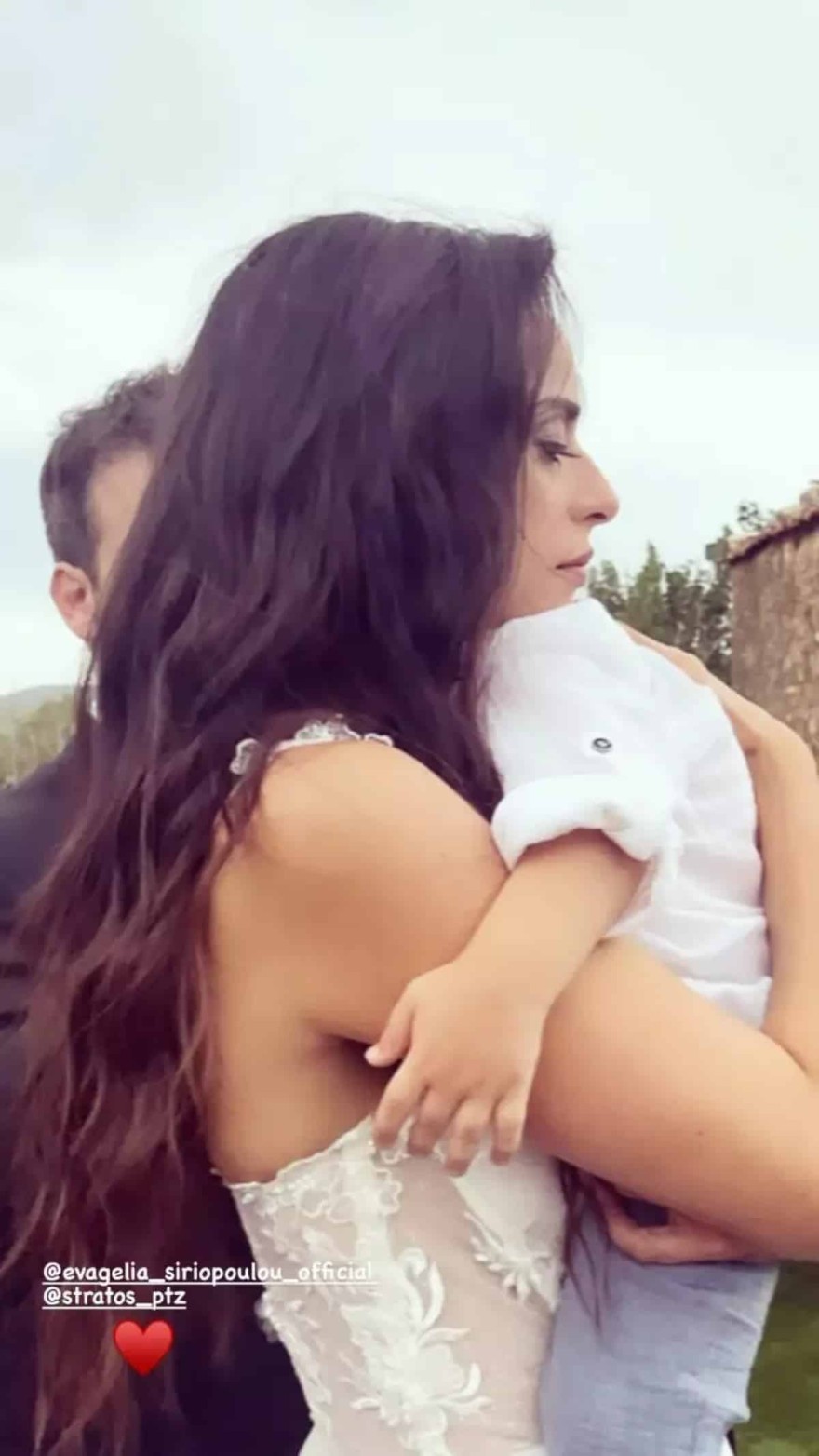 Συριοπούλου Πατσατζής βάφτιση γιος