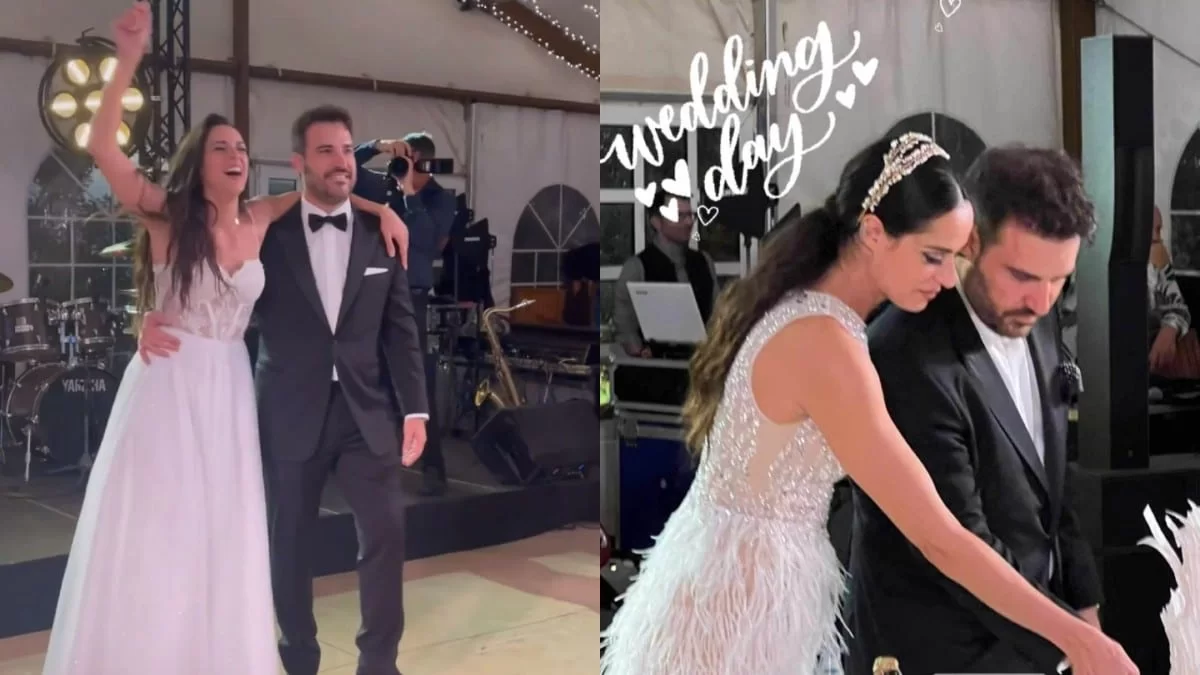 Συριοπούλου - Πατσατζής: Μαζί με το γάμο έγινε και η βάφτιση! Η φωτογραφία με το μπέμπη και οι νονοί