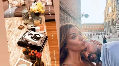 Με μεγάλο πράσινο κήπο, τζάκι "θηρίο" και εντυπωσιακή κουζίνα - Το σπίτι της Βάσως Λασκαράκη και του Λευτέρη Σουλτάτου στην Κηφισιά