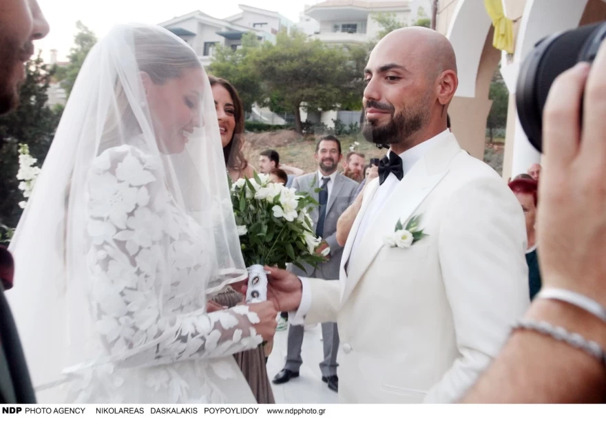 Γάμος Τσιάμη νύφη γαμπρός