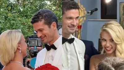 Παντρεύτηκαν Τζένη Μελιτά και Σπύρος Μαργαρίτης: Τα 3 νυφικά, ο πρώτος χορός και το βαρύ ζεϊμπέκικο της νύφης