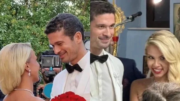 Παντρεύτηκαν Τζένη Μελιτά και Σπύρος Μαργαρίτης: Τα 3 νυφικά, ο πρώτος χορός και το βαρύ ζεϊμπέκικο της νύφης