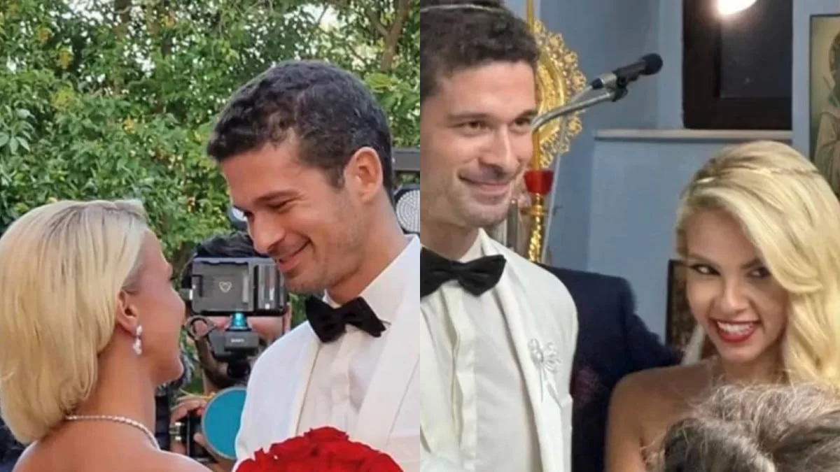 Παντρεύτηκαν Τζένη Μελιτά και Σπύρος Μαργαρίτης: Τα 3 νυφικά, ο πρώτος χορός και το βαρύ ζεϊμπέκικο της νύφης