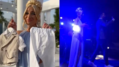 Ιωάννα Τούνη & Δημήτρης Αλεξάνδρου: Με ναργιλέδες και χορό στην πίστα μέχρι το πρωί - Το ξέφρενο γλέντι της βάφτισης του μικρού Πάρη (Βίντεο)