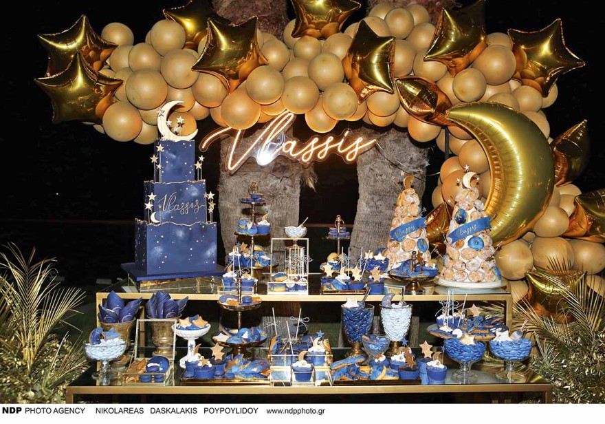 Βάπτιση γιου Σπυροπούλου & Σταθοκωστόπουλου: Τι φόρεσε η αδερφή της - Ίδια η Κωνσταντίνα σε μελαχρινό