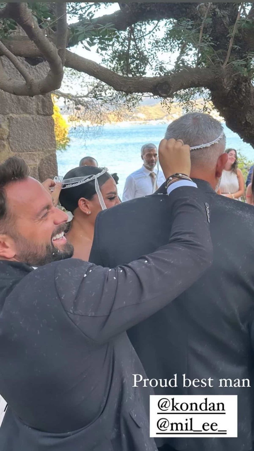 Ηλίας Βρεττός κουμπάρος