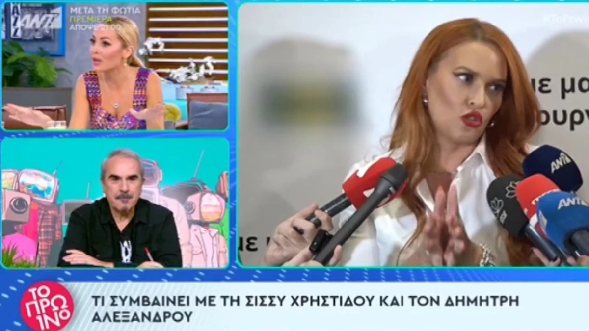 «Αυτά που λες, τα πιστεύεις;» - Ένταση στο Πρωινό ανάμεσα σε Λιάγκα και Βουλγαράκη λόγω της κόντρας Χρηστίδου και Αλεξάνδρου