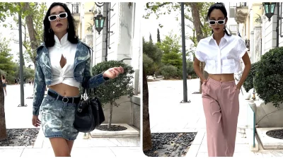 3 φθινοπωρινά σύνολα με crop top για στυλάτες εμφανίσεις στην πόλη!