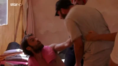 Φάρμα: Αδιανόητο περιστατικό επίθεσης από τον Σπύρο Πολύζο - Πέταγε κρεβάτια και ούρλιαζε στον Γιώργο