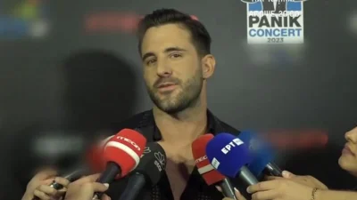 Γιώργος Λιβάνης: Η αντίδραση σε ερώτηση για τη σχέση του με την Ανδρομάχη Δημητροπούλου