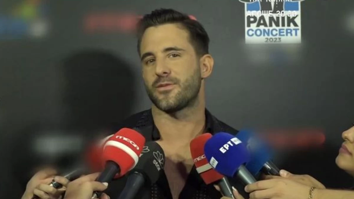 Γιώργος Λιβάνης: Η αντίδραση σε ερώτηση για τη σχέση του με την Ανδρομάχη Δημητροπούλου