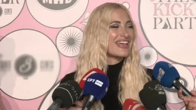 «Θέλεις να εκνευριστώ πάλι;» - Η αντίδραση της Ιωάννα Τούνη στην ερώτηση για το σάλο με το προσκλητήριο βάφτισης του Πάρη