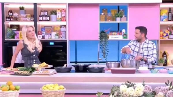 «Με είπες Φαίη;» - Αμηχανία στον αέρα του Super Κατερίνα με την προσφώνηση του Πέτρου Συρίγου στην Κατερίνα Καινούργιου