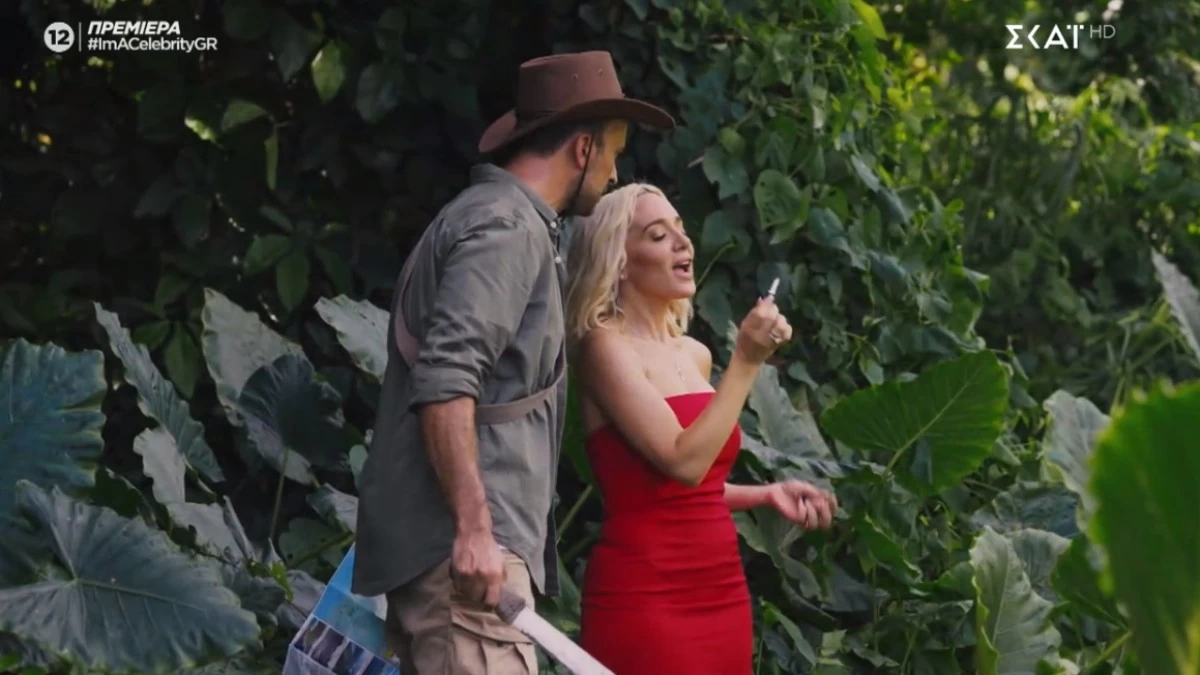 I'm a Celebrity…Get Me Out of Here: «Γιατί βάζεις κραγιόν μέσα στη ζούγκλα;» - Τα πρώτα επικά σχόλια Λιανού & Καλομοίρα στην πρεμιέρα