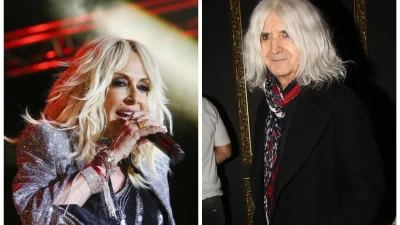 «Σε ερωτεύτηκα κεραυνοβόλα» - Η ερωτική εξομολόγηση του Νίκου Καρβέλα στην Άννα Βίσση στη συναυλία για τα 50 χρόνια πορείας της