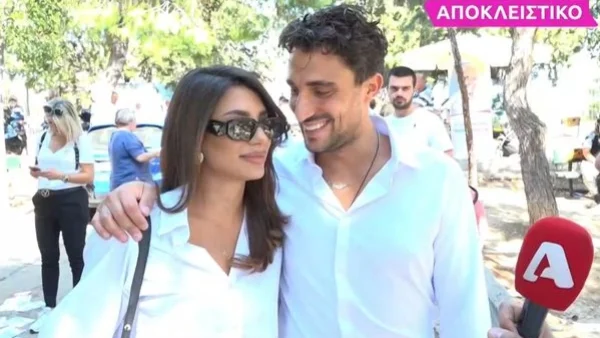 «Έχουμε εκτεθεί» - Η αμήχανη απάντηση του Σάκη Κατσούλη για τον γάμο με την Μαριαλένα Ρουμελιώτη