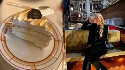 Σταθοκωστόπουλος - Σπυροπούλου: Ερωτικό ταξίδι στη Βενετία - Το δείπνο σε σικάτο εστιατόριο και η βόλτα με γόνδολα (Φωτογραφίες)