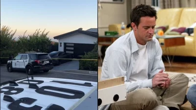 Μάθιου Πέρι: Εικόνες έξω από το σπίτι του μετά το θάνατό του - Τραγική φιγούρα η μητέρα του βλέποντας νεκρό το γιο της