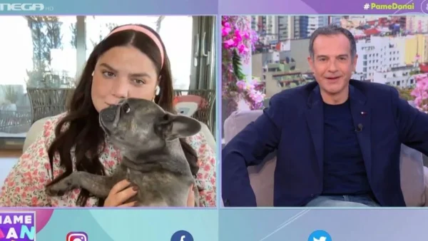 Εκτός εκπομπής Πάμε Δανάη η Δανάη Μπάρκα - Η ανακοίνωση μέσω skype από το σπίτι της