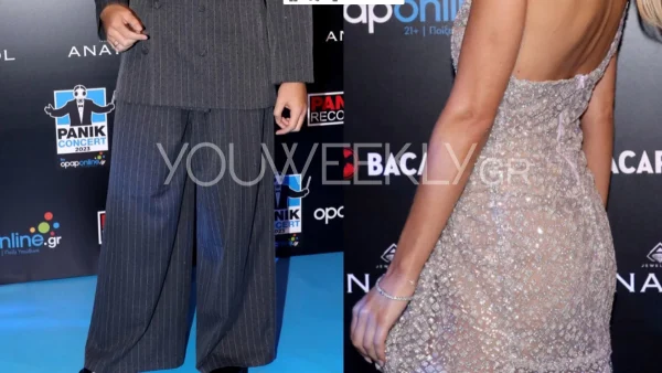 Panik Concert 2023: Λαμπερά φορέματα και καλοραμμένα κοστούμια - Οι πιο εντυπωσιακές αφίξεις στο blue carpet