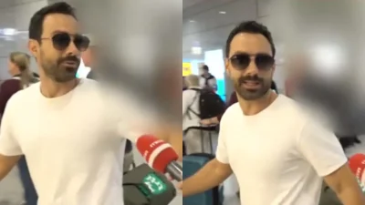 Έγινε λούης ο Σάκης Τανιμανίδης - Αμήχανο σκηνικό στο αεροδρόμιο με συγκεκριμένη ερώτηση δημοσιογράφου