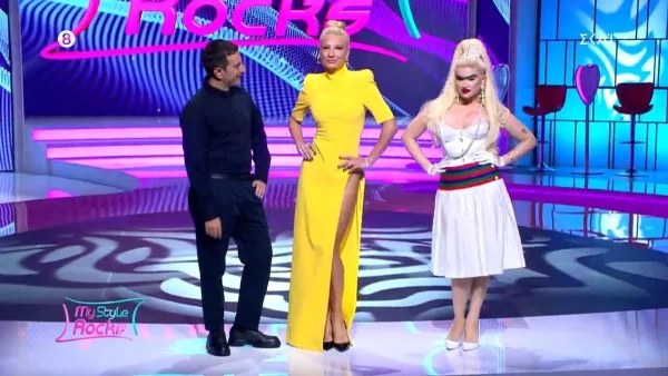 Φαίη Σκορδά: Υπέρκομψη & λαμπερή στο My Style Rocks