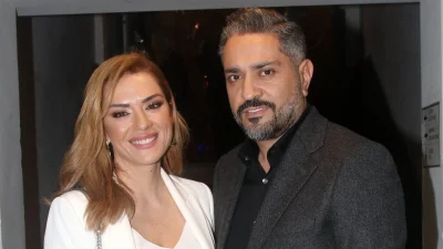 Στην Κρήτη η Βάσω Λασκαράκη - Στο πλευρό του υποψήφιου συζύγου της Λευτέρη Σουλτάτου