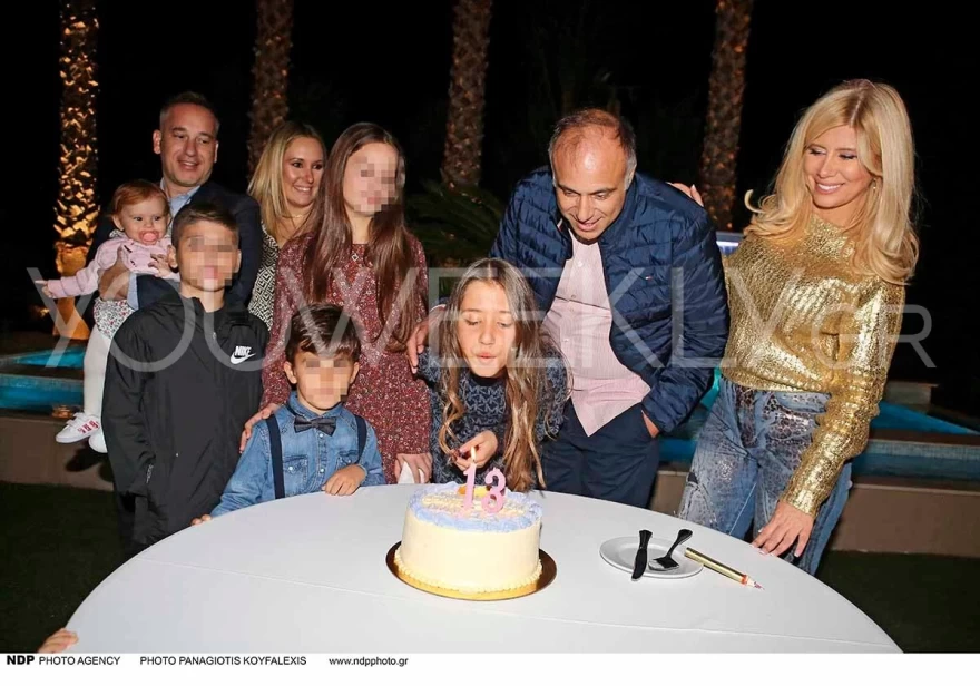 Γενέθλια κόρης Ζήνα Κουτσελίνη