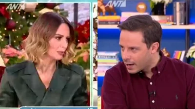 «Ένιωσα άβολα που το είδα» - «Τα κάνει αυτά η Κατερίνα»: Τα σχόλια Μαγγίρα και Μακαλιά για την Καινούργιου