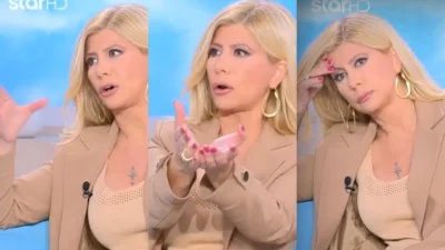 «Θα φύγω, σήμερα! Δεν έχω αντοχές» - Αγανακτισμένη και εκτός εαυτού η Ζήνα Κουτσελίνη στον αέρα του Star