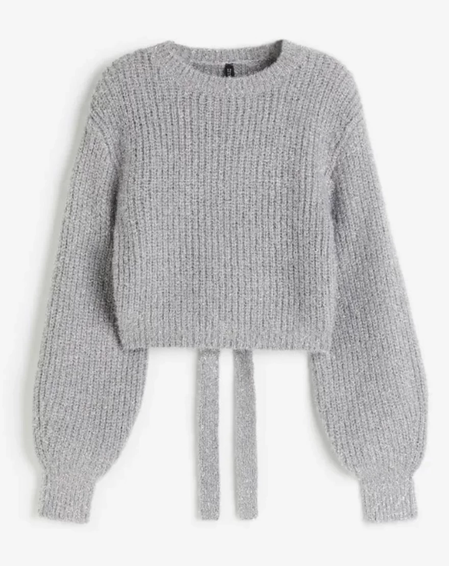 χνουδωτό πουλόβερ