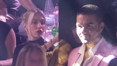 Ανάμεσα τους καθόταν μελαχρινή καλλονή: Σπάνια βραδινή έξοδος για τον Χρήστο Μάστορα και την Γαρυφαλιά Καληφώνη