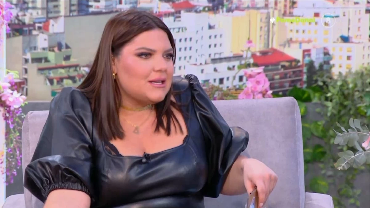 «Το μόνο που με έχει φέρει σε δύσκολη θέση είναι...» - Η αποκάλυψη της Δανάης Μπάρκα στον αέρα του Mega