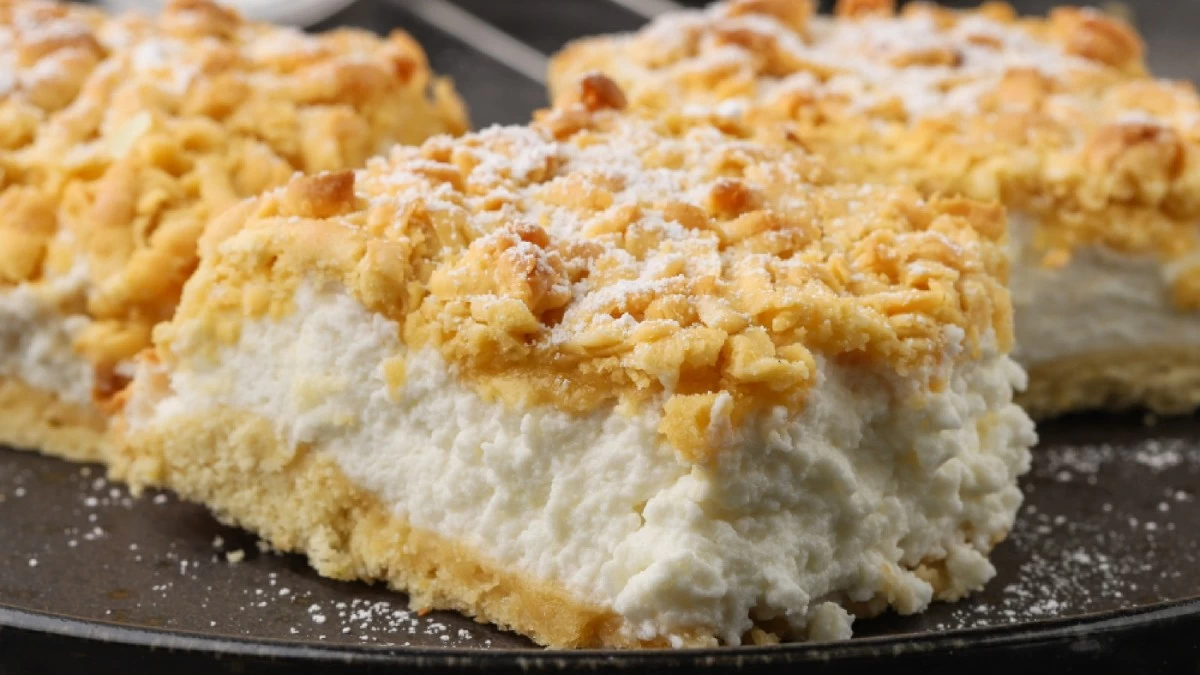 Τραγανό μπισκοτογλυκό φούρνου με λιωμένο βούτυρο