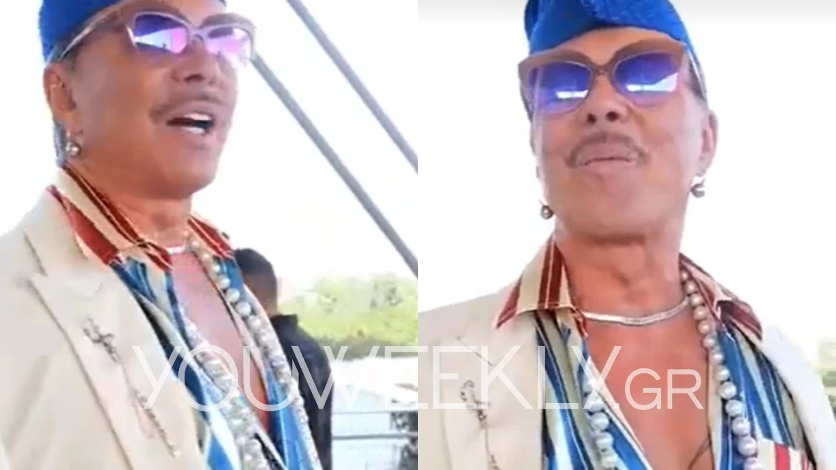 «Είναι ζαρτιέρες από αληθινό...» - Στη φόρα το πιο εκκεντρικό κομμάτι που κρύβεται στην ντουλάπα του Λάκη Γαβαλά