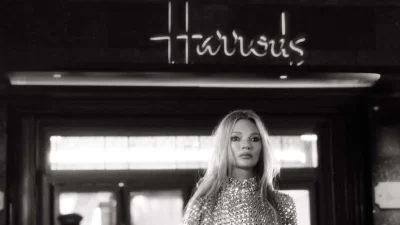 H Celia Kritharioti κάνει το αποκλειστικό ντεμπούτο της στο Harrods στο Λονδίνο