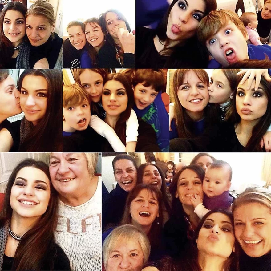 Δανάη Παππά οικογένεια